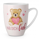 Becher - Teddy - Hab Dich Lieb